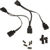 Akasa 4-in-1 RGB Splittercable - 40 cm - (AK-CBLD05-40BK)