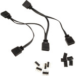 Akasa 4-in-1 RGB Splittercable - 40 cm - (AK-CBLD05-40BK)