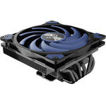 Akasa Alucia H6LS M2 CPU-cooler/radiator - 120 mm, black / blue - (AK-CC4030HP01)