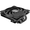 Akasa ALUCIA H6LS M2 Low-Profile CPU-cooler/radiator - 120mm, black/blue - (AK-CC4036HP01)
