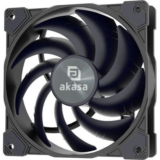 Akasa Alucia SM12 PWM fan, 120mm - black - (AK-FN128)