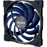 Akasa Alucia XS Slim-fan, 120 mm - blue - (AK-FN122-BL)