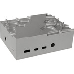 Akasa Aluminium case for Raspberry Pi 4B with Thermal-Kit - silver - (A-RA09-M1S)