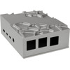 Akasa Aluminium case for Raspberry Pi 4B with Thermal-Kit - silver - (A-RA09-M1S)