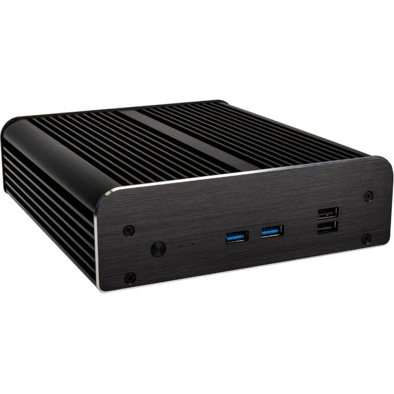Akasa Newton S7D UCFF-case (Intel NUC), OEM - black - (A-NUC38-M1B)