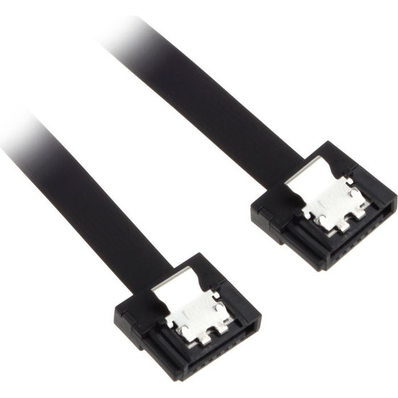 Akasa Proslim SATA 3 cable 15cm straight - black - (AK-CBSA05-15BK)