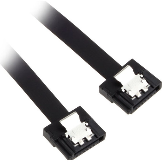 Akasa Proslim SATA 3 cable 30cm straight - black - (AK-CBSA05-30BK)
