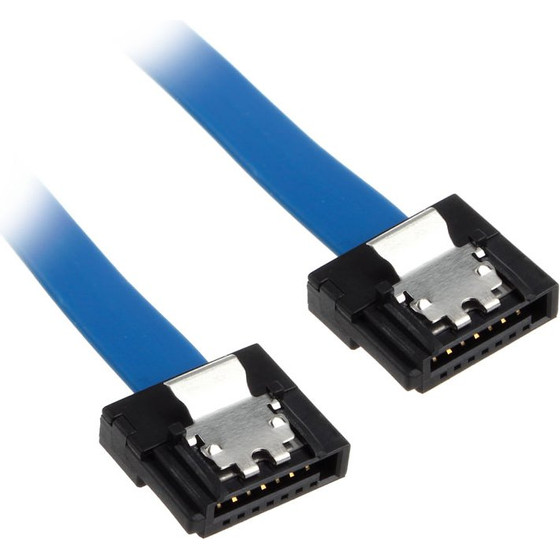Akasa Proslim SATA 3 cable 50cm straight - blue - (AK-CBSA05-50BL)