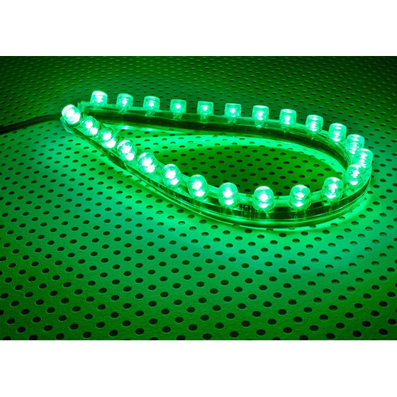 Lamptron FlexLight Standard - 24 LEDs - venom green - (LAMP-LEDFL2403)