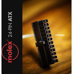 MDPC-X 24-Pin ATX Connector by Molex - black - (CO-ATX-M)