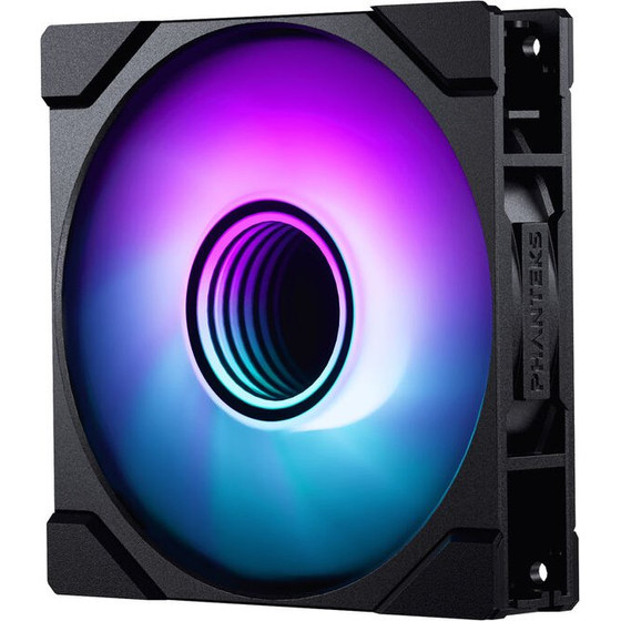PHANTEKS M25 Gen2 PWM D-RGB fan - 120mm, black - (PH-F120M25_G2_DBK01)