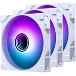 PHANTEKS M25 Gen2 PWM D-RGB fan, 3er-Pack - 140mm, white - (PH-F140M25_G2_DWT01_3P)