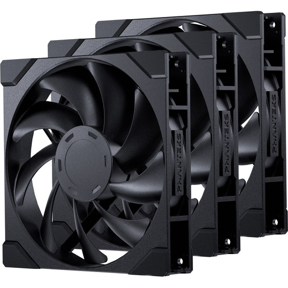 PHANTEKS M25 Gen2 PWM fan, 3er-Pack - 140mm, black - (PH-F140M25_G2_BBK01_3P)