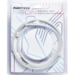 PHANTEKS Neon D-RGB LED strip - combo set, 40 cm (two pieces) - white - (PH-NELEDKT_CMBO_WT01)