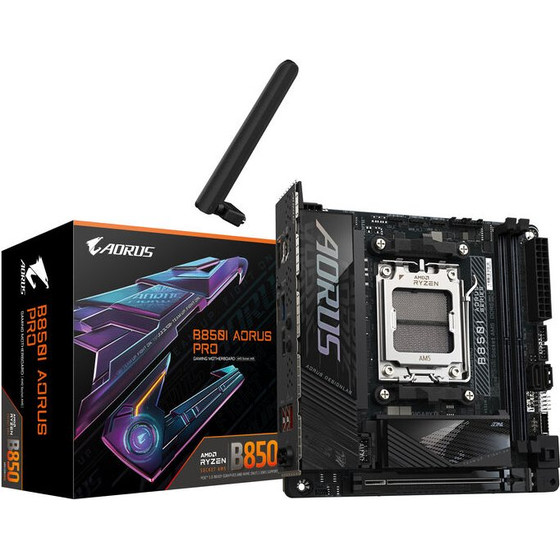 Gigabyte AMD B850 Mainboard - Sockel AM5, DDR5 - (B850I AORUS PRO)