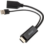 Akasa HDMI to DisplayPort Adapter cable - black - (AK-CBHD24-25BK)