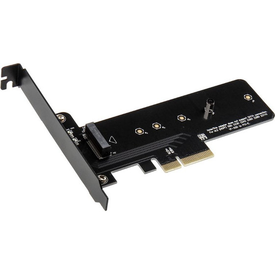 Akasa M.2 X4 PCI-E Adapter card - blackes PCB - (AK-PCCM2P-01)