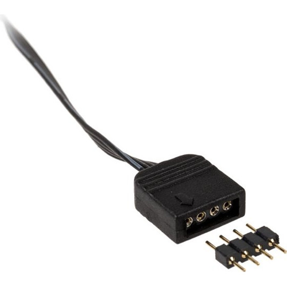 Akasa RGB LED extension 4 Pin - 30 cm - (AK-CBLD06-30BK)