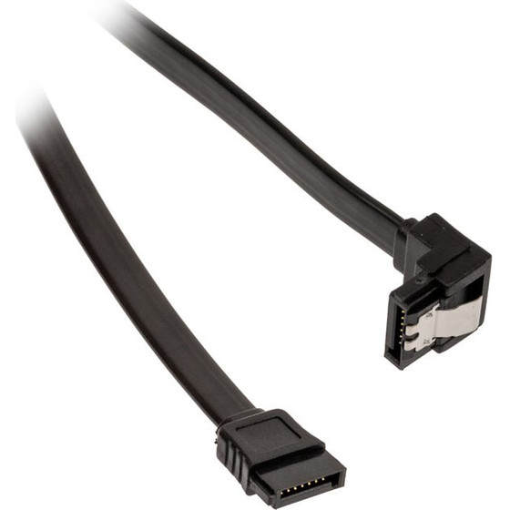 Akasa SATA-cable 6 GB/s, angled, 50 cm - (AK-CBSA09-05BK)