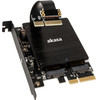 Akasa Dual M.2 PCI-E RGB LED Adapter card - (AK-PCCM2P-04)
