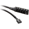 Akasa FLEXA FP5H PWM Splitter Hub - black - (AK-CBFA08-30BK)
