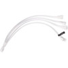 Alphacool Y-Splitter 4-Pin on 4x 4-Pin PWM 30cm - white - (18729)