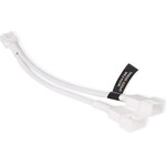Alphacool Y-Splitter 4-Pin on 2x 4-Pin PWM 15cm - white - (18722)