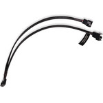 Alphacool Y-Splitter 4-Pin on 2x 4-Pin PWM 30cm - black - (18677)