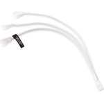 Alphacool Y-Splitter 4-Pin on 3x 4-Pin PWM 30cm - white - (18726)