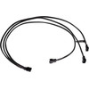 Alphacool Y-Splitter 4-Pin on 3x 4-Pin PWM 60cm - black - (18681)