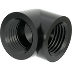Barrow Adapter 90 Grad G1/4 inch IG on G1/4 inch IG - black - (TDWT90SN-V2 B)