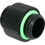 Barrow Adapter straight G1/4 inch AG on G1/4 inch AG, 10mm - black - (TB2D-02 B)