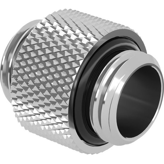 Barrow Adapter straight G1/4 inch AG on G1/4 inch AG, 10mm - silver - (TB2D-02 S)