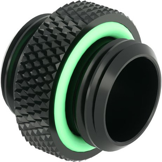 Barrow Adapter straight G1/4 inch AG on G1/4 inch AG, 5mm - black - (TB2D-MINI01 B)