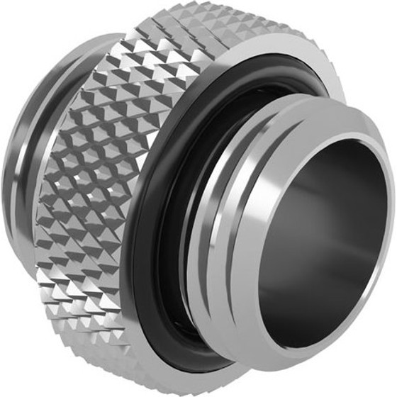 Barrow Adapter straight G1/4 inch AG on G1/4 inch AG, 5mm - silver - (TB2D-MINI01 S)