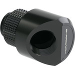 Barrow Adapter 45 Grad G1/4 inch AG on G1/4 inch IG - redatable/swivel, black - (FBWT45-MR B)