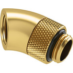 Barrow Adapter 45 Grad G1/4 inch AG on G1/4 inch IG - redatable/swivel, gold - (TWT45-B01 GO)