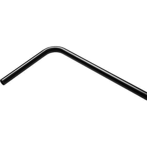 Barrow copper Hardtube, 14/12mm, 90 Grad - 630mm, black - (TDWB-14)