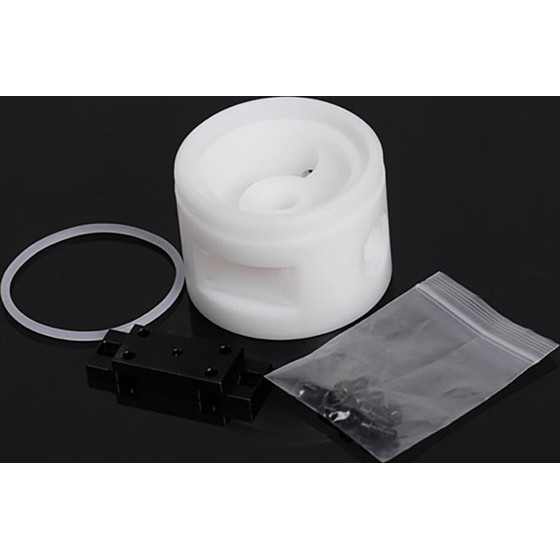 Barrow D5 pumpscase, Aluminium - white - (PD5BTZ-V2 W)