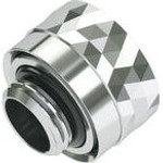 Barrow Dazzle Hardtube Fitting 14mm, G1/4-inch-connection/fitting - silver - (TDKN-T14 S)