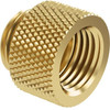 Barrow G1/4 inch extension straight MF 10 - gold - (TNYZ-G10 GO)