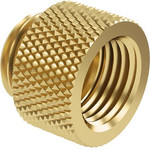 Barrow G1/4 inch extension straight MF 10 - gold - (TNYZ-G10 GO)