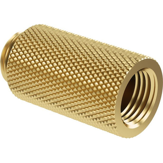 Barrow G1/4 inch extension straight MF 30 - gold - (TNYZ-G30 GO)