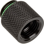 BitsPower Adapter G1/4 inch AG on G1/4 inch IG - 15mm, black matt - (BP-MBWP-C60)
