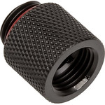 BitsPower Adapter G1/4 inch AG on G1/4 inch IG - 15mm, carbon black - (BP-CBWP-C60)
