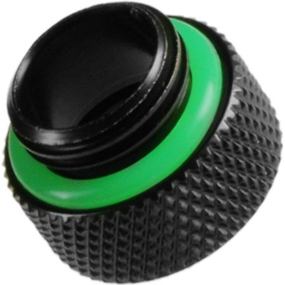 BitsPower Adapter G1/4 inch AG on G1/4 inch IG - black matt - (BP-MBWP-C40)