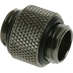 BitsPower Adapter straight G1/4 inch AG on G1/4 inch AG - lang, black glossy - (BP-BSWP-C08)