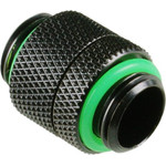 BitsPower Adapter straight G1/4 inch AG on G1/4 inch AG - redatable/swivel, black matt - (BP-MBRG)