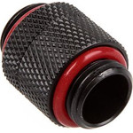 BitsPower Adapter straight G1/4 inch AG on G1/4 inch AG - redatable/swivel, carbon black - (BP-CBRG)
