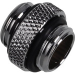 BitsPower Adapter straight G1/4 inch AG on G1/4 inch AG - silver glossy - (BP-WTP-C42)